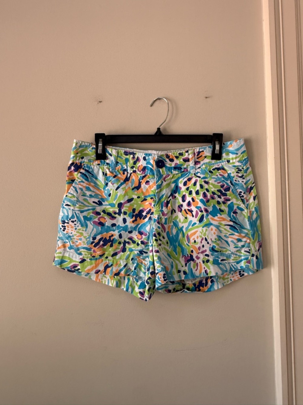 Lilly Pulitzer Shorts Womens size 6 Multicolor Callahan Chino